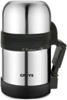 Термос с колбой из нержавеющей стали Greys VF-042 объем 1,5 л (складная ручка)