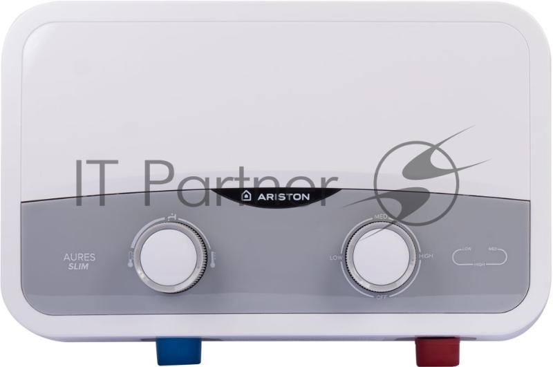 Водонагреватель Ariston Aures SF 5.5 COM 5.5кВт электрический настенный/серебристый
