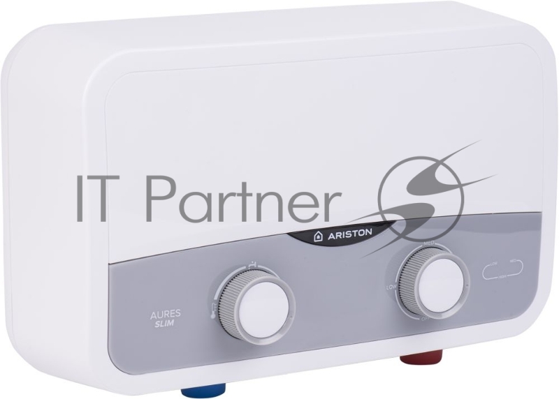 Водонагреватель Ariston Aures SF 5.5 COM 5.5кВт электрический настенный/серебристый