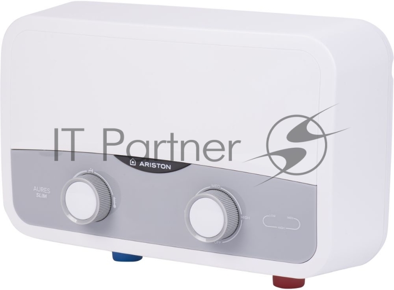 Водонагреватель Ariston Aures SF 5.5 COM 5.5кВт электрический настенный/серебристый