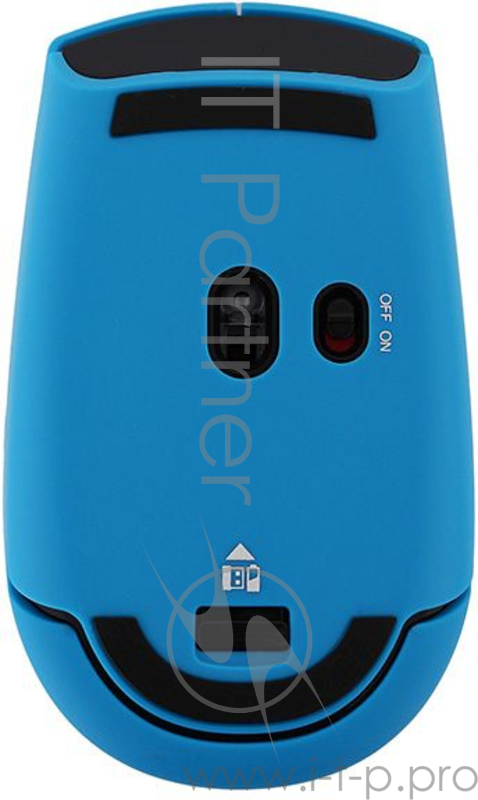 Мышь Lenovo 500 синий оптическая (1000dpi) беспроводная USB (3but)