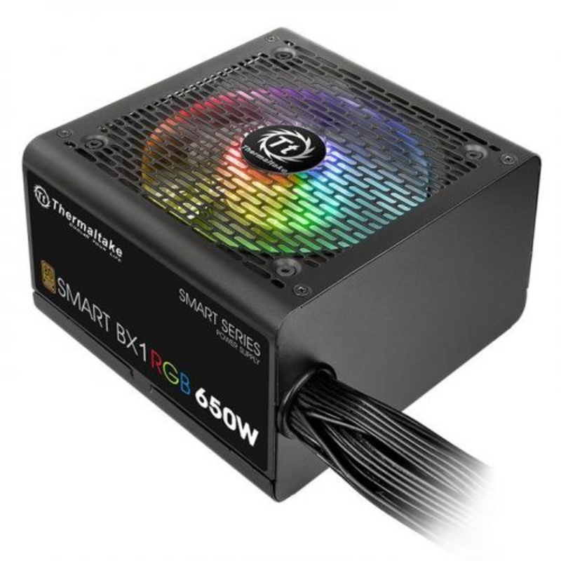Блок питания Smart BX1 RGB 650 PS-SPR-0650NHSABK-1 650W/Non Modular/Fan Hub/SingleVoltage/Analog/80 Plus Bronze/UK/JP Main CAP/AllFlat Cables