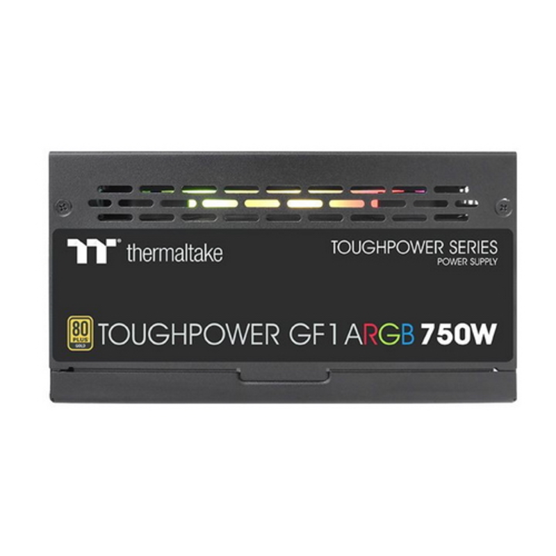 Блок питания Toughpower GF1 ARGB 750 PS-TPD-0750F3FAGE-1 0750W/Fully Modular/Riing Duo/Full Range/Analog/80 Plus Gold/EU/100% JP CAP/All Flat Cables