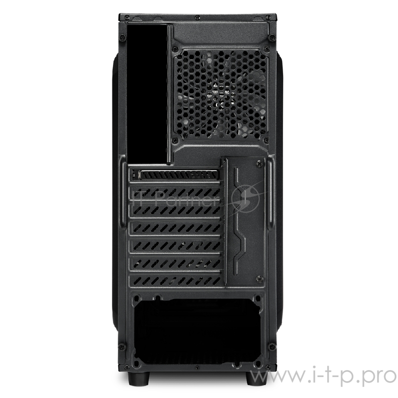 Sharkoon VG7-W blue led игровой корпус чёрный (ATX, акрил, fan 2x120 мм + 1x120 мм, 2xUSB 3.0, audio)