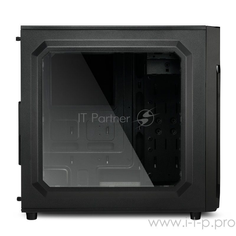 Sharkoon VG6-W RGB led игровой корпус чёрный (ATX, акрил, fan 2x120 мм + 1x120 мм, 2xUSB 3.0, 2xUSB 2.0,audio)