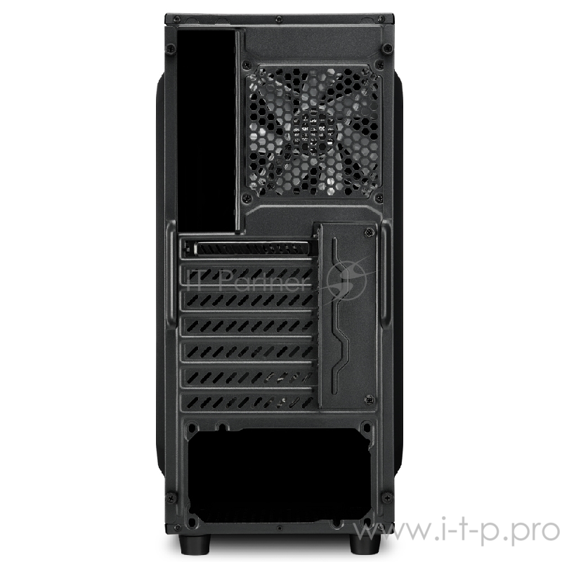 Sharkoon VG6-W RGB led игровой корпус чёрный (ATX, акрил, fan 2x120 мм + 1x120 мм, 2xUSB 3.0, 2xUSB 2.0,audio)