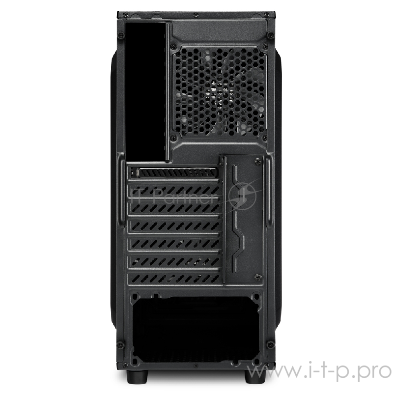 Sharkoon VG6-W green led игровой корпус чёрный (ATX, акрил, fan 2x120 мм + 1x120 мм, 2xUSB 3.0, 2xUSB 2.0,audio)