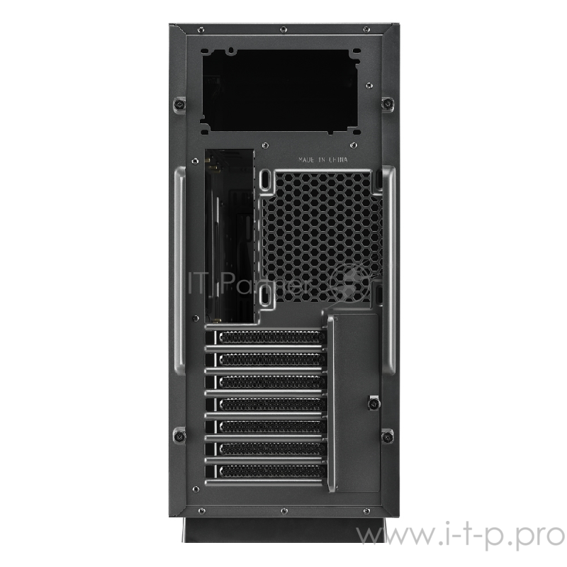 Sharkoon NIGHT SHARK lite игровой корпус чёрный (ATX, закаленное стекло, 2 x USB 2.0, 2 x USB 3.0, audio)