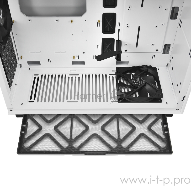 Sharkoon PURE STEEL игровой корпус белый (ATX, закаленное стекло, fan 1x120 мм + 1x120 мм, 2xUSB 3.0, audio)