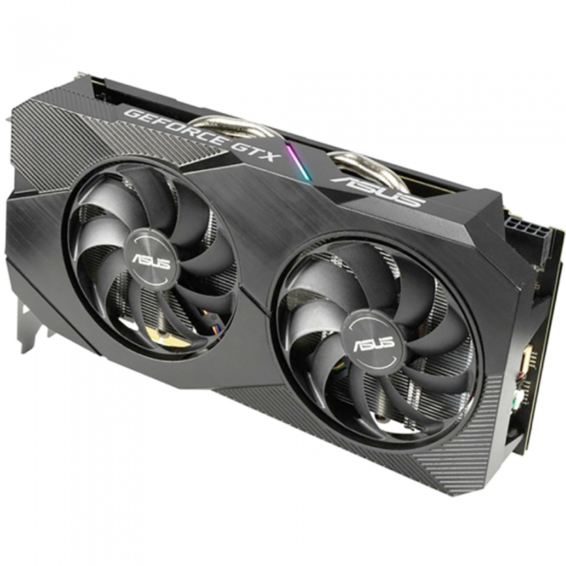 Видеокарта DUAL-GTX1660TI-6G-EVO /GTX1660TI,DVI,HDMI*2,DP,6G,D6