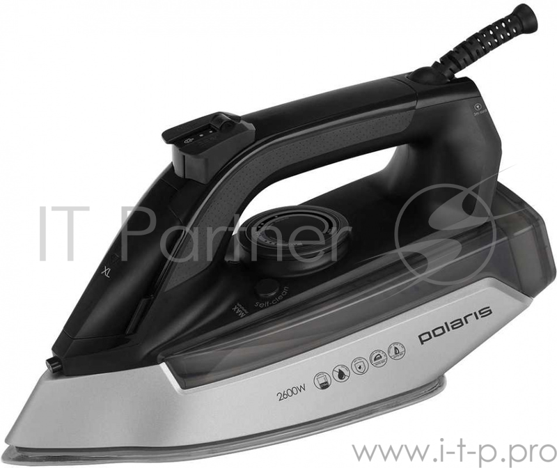 Утюг Polaris PIR 2696AА 2600Вт черный/серебристый