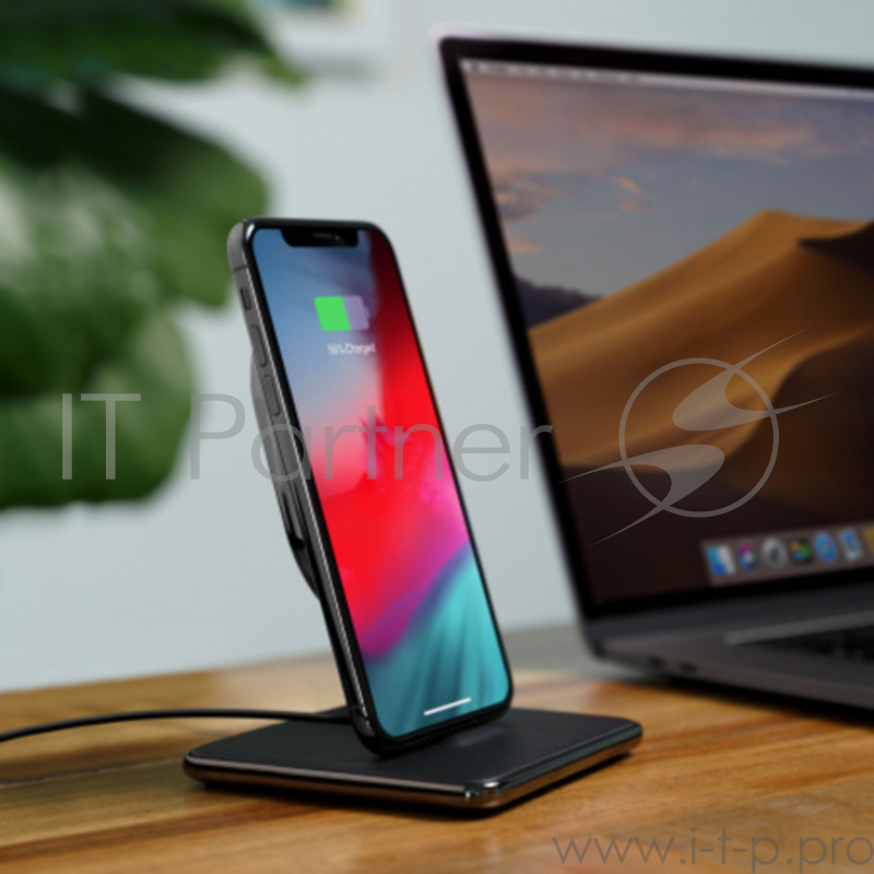 Беспроводное зарядное устройство Twelve South HiRise Wireless. Функция подставки. Мощность 10Вт.