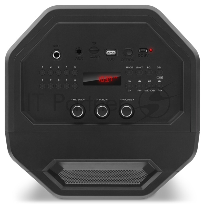 SVEN PS-650, черный (50 Вт, Bluetooth, FM, USB, microSD, LED-дисплей, 2х4000мА*ч), Нет SVEN PS-650, черный (50 Вт, Bluetooth, FM, USB, microSD, LED-дисплей, 2х4000мА*ч), Нет