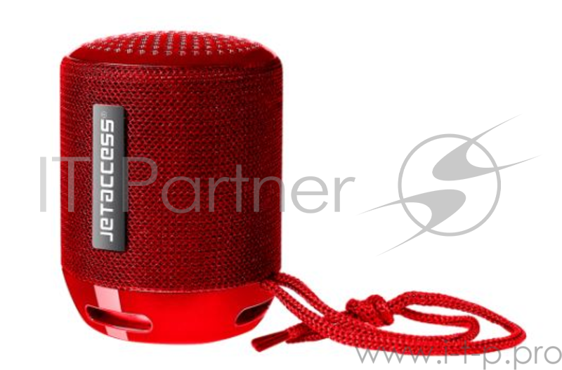 Портативная BLUETOOTH колонка Jet.A PBS-10 красная (1x5Вт динамик, 500mAh аккумулятор)
