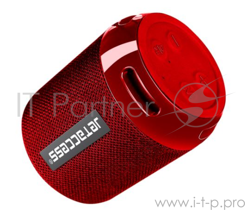 Портативная BLUETOOTH колонка Jet.A PBS-10 красная (1x5Вт динамик, 500mAh аккумулятор)
