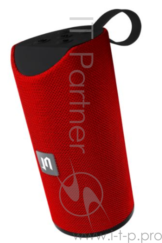 Портативная BLUETOOTH колонка Jet.A PBS-70 красная (2x5Вт динамика, 1200mAh аккумулятор)