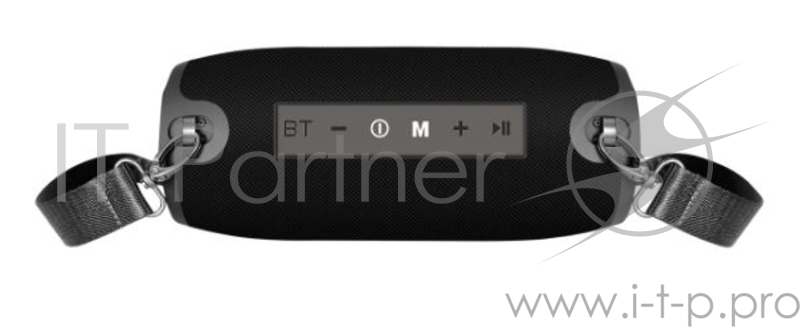 Портативная BLUETOOTH колонка Jet.A PBS-100 чёрная (2x5Вт динамика, 1200mAh аккумулятор)