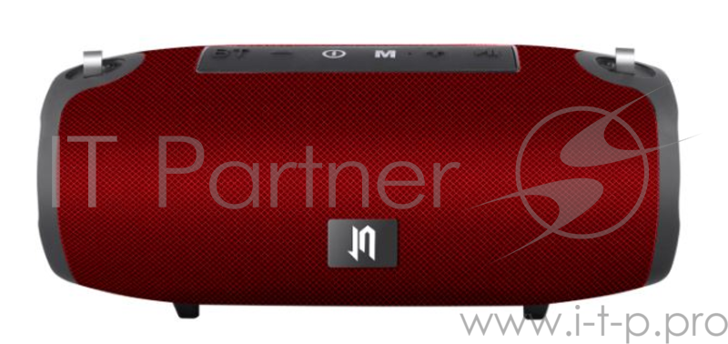 Портативная BLUETOOTH колонка/POWERBANK Jet.A PBS-200 красная (2x10Вт динамика, 3600mAh аккумулятор)