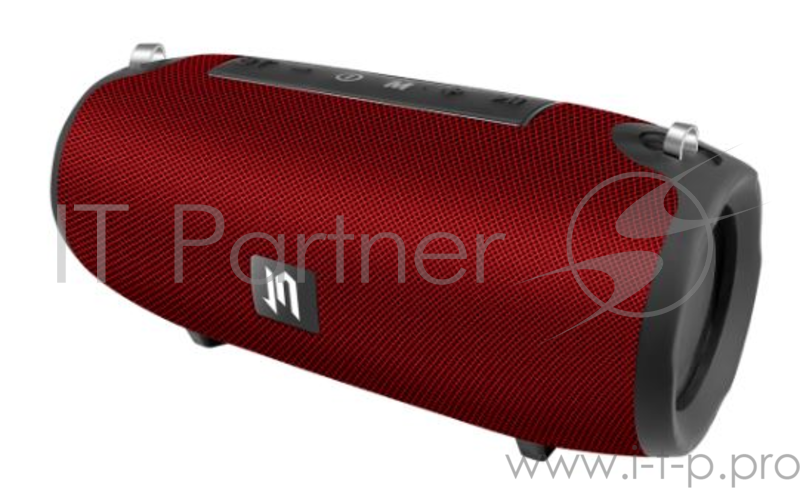 Портативная BLUETOOTH колонка/POWERBANK Jet.A PBS-200 красная (2x10Вт динамика, 3600mAh аккумулятор)