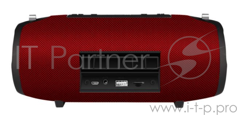 Портативная BLUETOOTH колонка/POWERBANK Jet.A PBS-200 красная (2x10Вт динамика, 3600mAh аккумулятор)