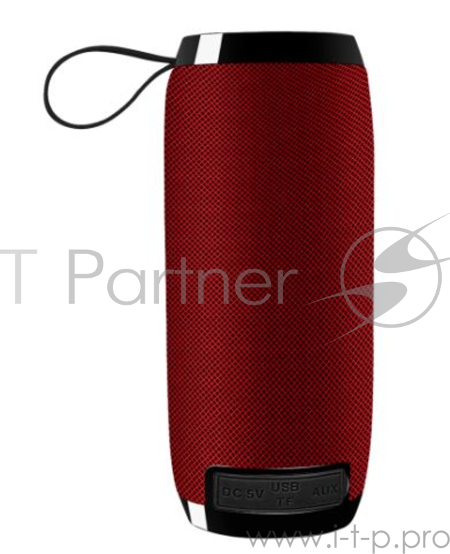 Портативная BLUETOOTH колонка Jet.A PBS-80 красная (2x5Вт динамика, 1200mAh аккумулятор)