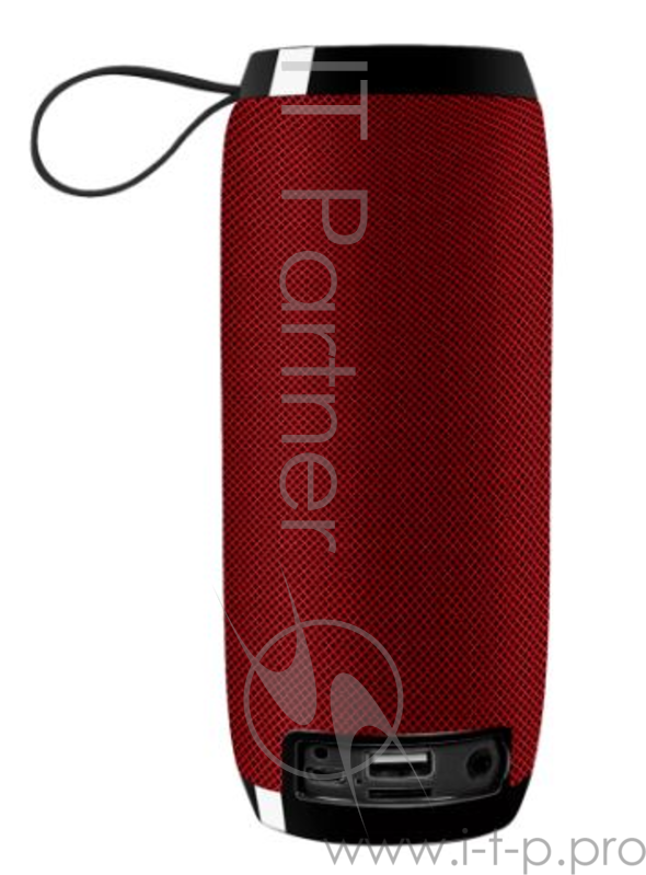 Портативная BLUETOOTH колонка Jet.A PBS-80 красная (2x5Вт динамика, 1200mAh аккумулятор)