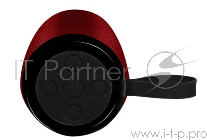 Портативная BLUETOOTH колонка Jet.A PBS-80 красная (2x5Вт динамика, 1200mAh аккумулятор)