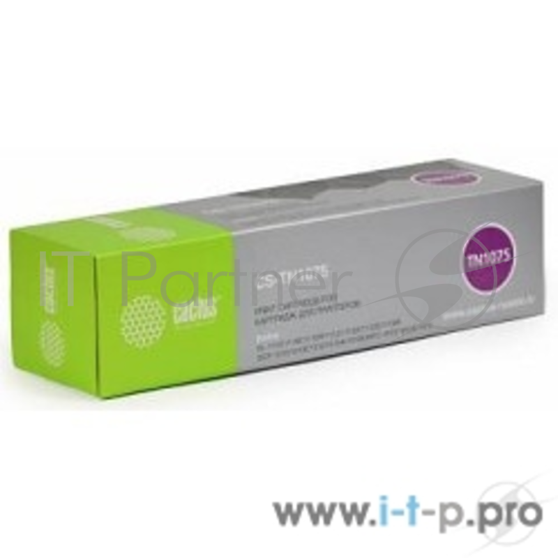 Тонер Картридж Cactus CS-TN1075 черный HL-1110/1112/1510/1512/1810/18 (1000стр.)