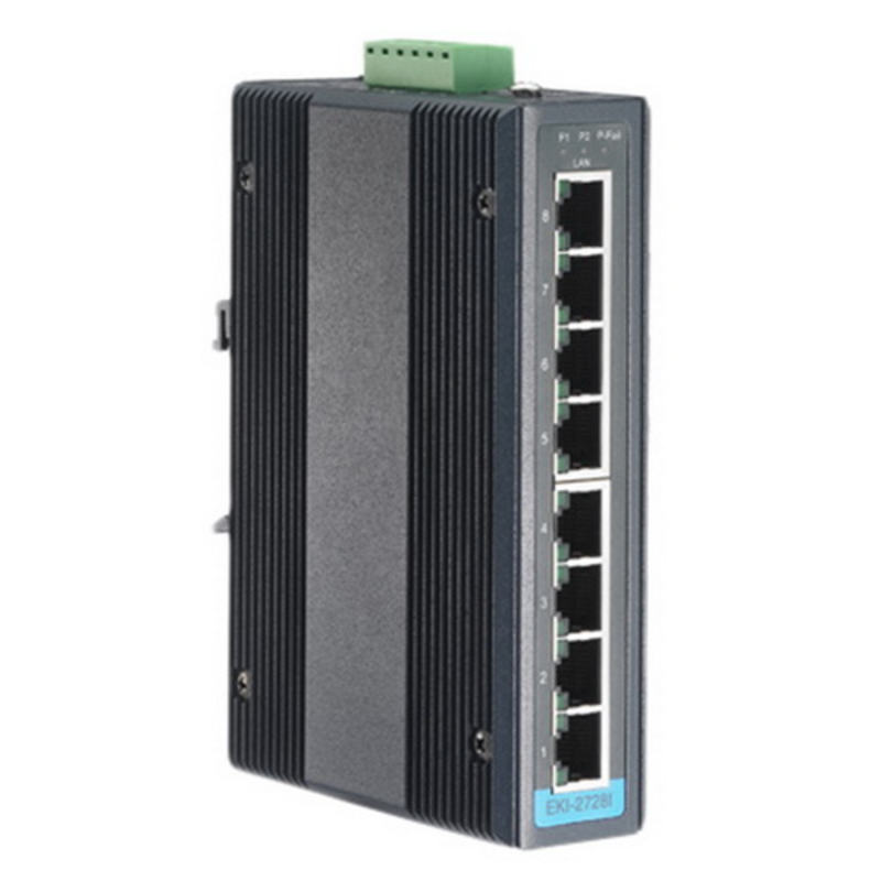 Коммутатор Advantech EKI-2728I-CE 8-port Industrial Unmanaged Ethernet Switch Advantech