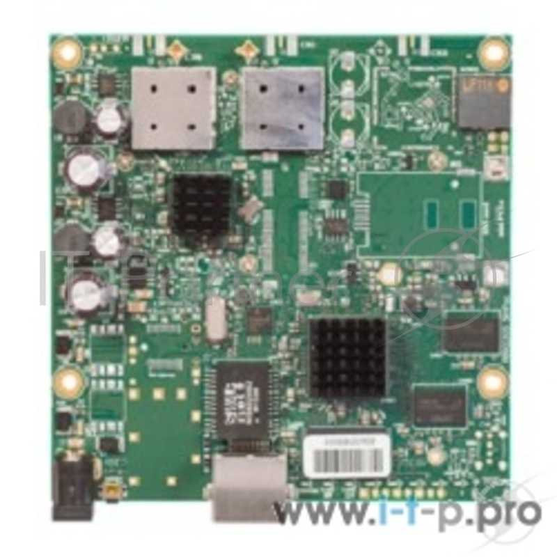 Точка доступа MikroTik RB911G-5HPacD 911G with 720Mhz Atheros CPU, 128MB RAM, 1xGigabit LAN, built-in 5Ghz 802.11a/c 2x2 two chain wireless, 2xMMCX connectors, RouterOS L3