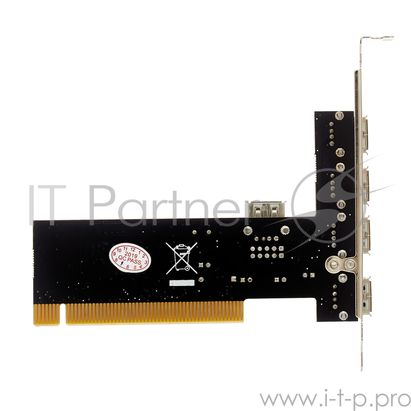 Контроллер Exegate EXE-352 PCI, 4*USB2.0 ext + 1*USB2.0 int (OEM) EX281227RUS