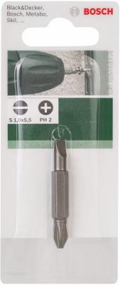 Биты Bosch 2609255954 ДВУСТ. БИТ 1Х5.5/PH2 XH