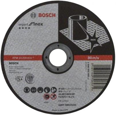 Bosch Bosch 2608603405 Отрезной круг INOX 150x1,6 мм, прям