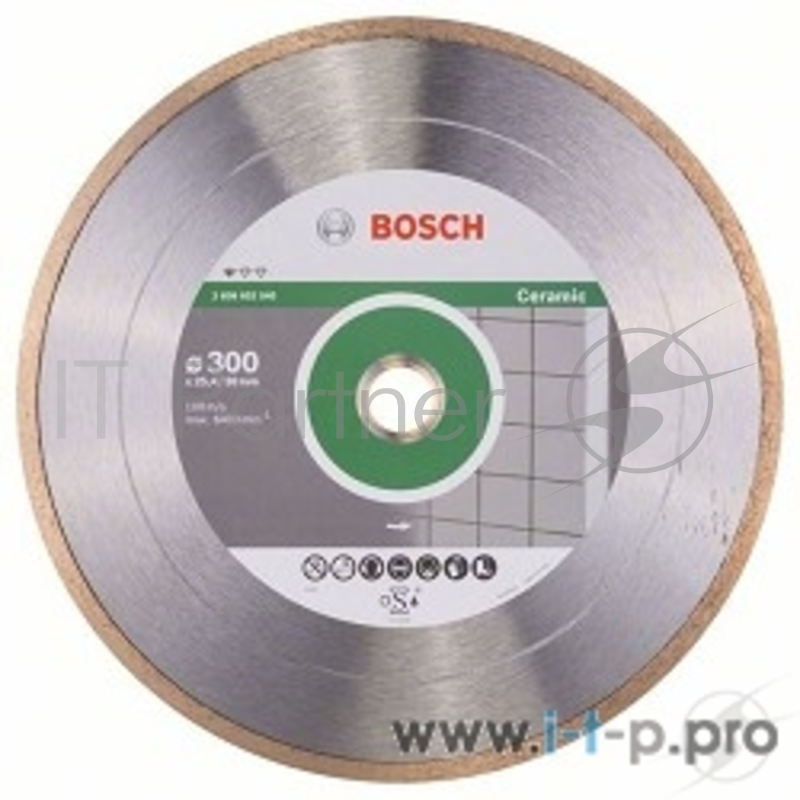 Bosch Bosch 2608602540 Алмазный диск Standard for Ceramic300-30/25,4