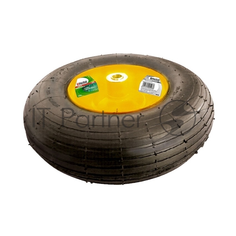 Колесо PALISAD 68938 пневматическое 4.00-6 d325мм внутр.диам.16мм длина оси100мм