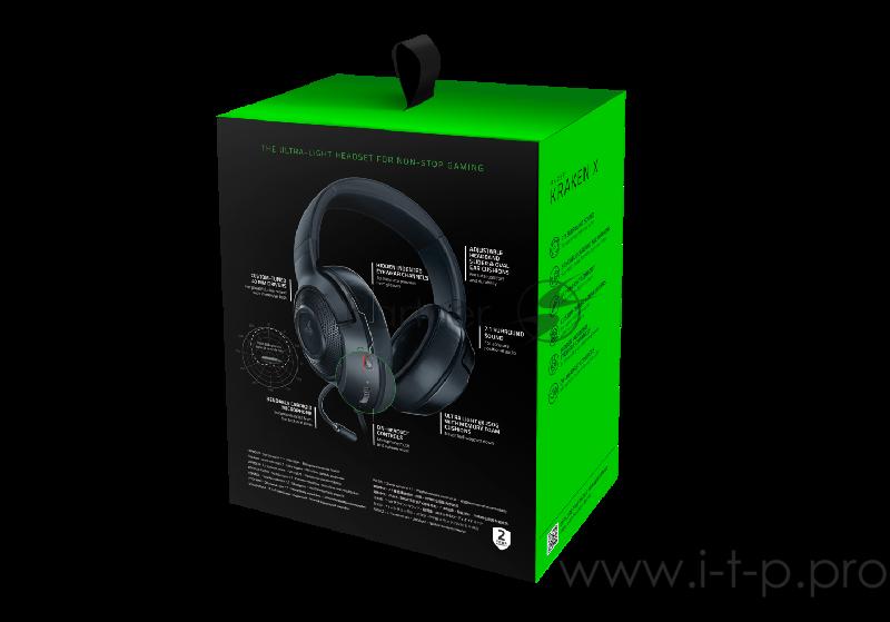 Гарнитура Razer Kraken X Razer Kraken X - Analog Gaming Headset - Russian Packaging