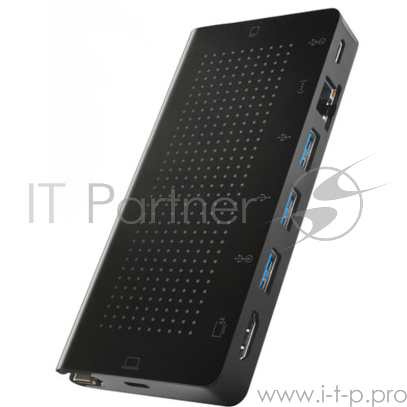 USB хаб Twelve South StayGo. Интерфейс USB-C. Порты 1xUSB-C PD 85W, 1xHDMI 4K, 1xUSB-A 3.0 / BC 1.2, 2xUSB-A 3.0, 1xGigabit Ethernet Port, 1xUSB-C 100W, 1xSD Card, 1xMicro SD Card.