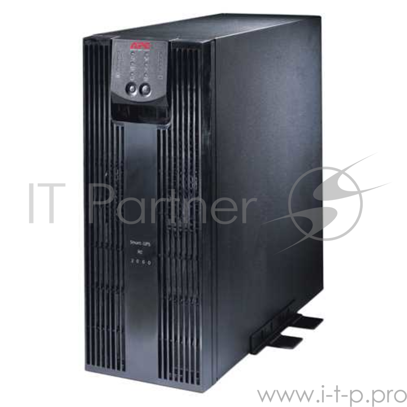 Источник бесперебойного питания APC Smart-UPS SC, On-Line, 2000VA / 1400W, Tower, IEC, SmartSlot, подкл. доп. батарей