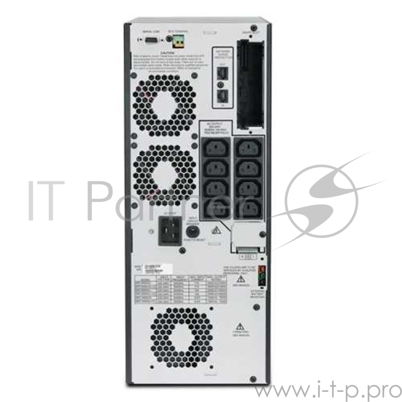 Источник бесперебойного питания APC Smart-UPS SC, On-Line, 2000VA / 1400W, Tower, IEC, SmartSlot, подкл. доп. батарей