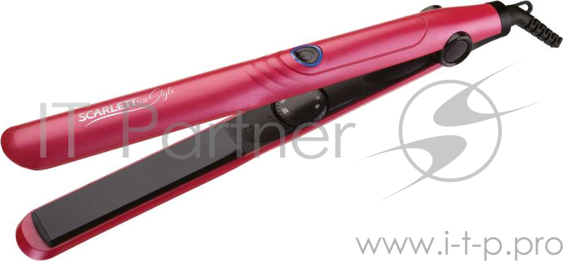 Щипцы Scarlett SC-HS60T65 38Вт покрытие:керамическое красный