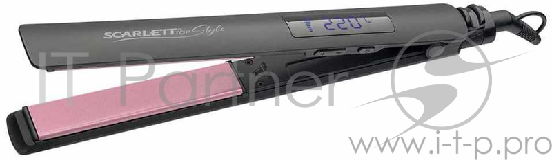 Щипцы Scarlett SC-HS60T80 50Вт макс.темп.:230С черный