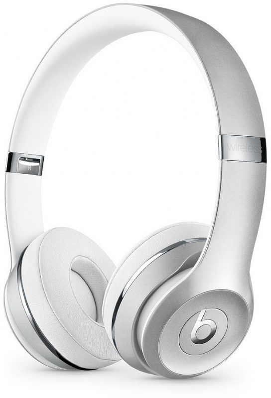 Гарнитура накладные Beats Solo3 1.36м серебристый беспроводные bluetooth (оголовье)