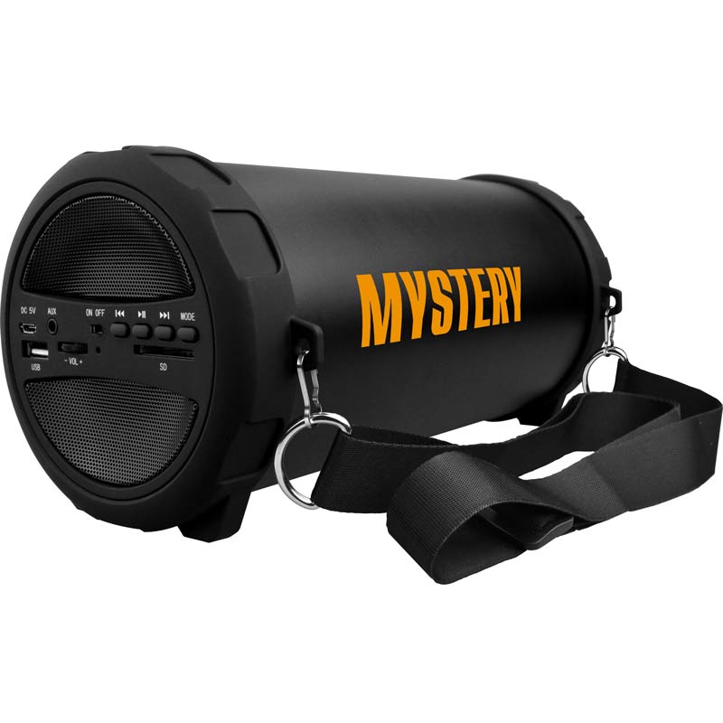 Аудиомагнитола Mystery MBA-733UB черный 10Вт/MP3/FM(dig)/USB/BT/microSD