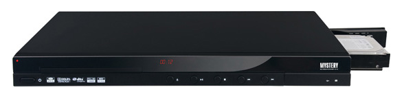 Плеер DVD Mystery MMP-101HD черный ПДУ