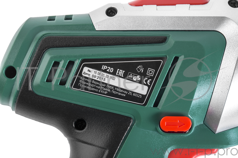 Дрель, Шуруповерт Hammer Flex ACD122 101-017 Аккумуляторная дрель 34836 {12.0В 2x1.2Ач 10мм 0-400/0-1200об/мин 15Нм, в кейсе}