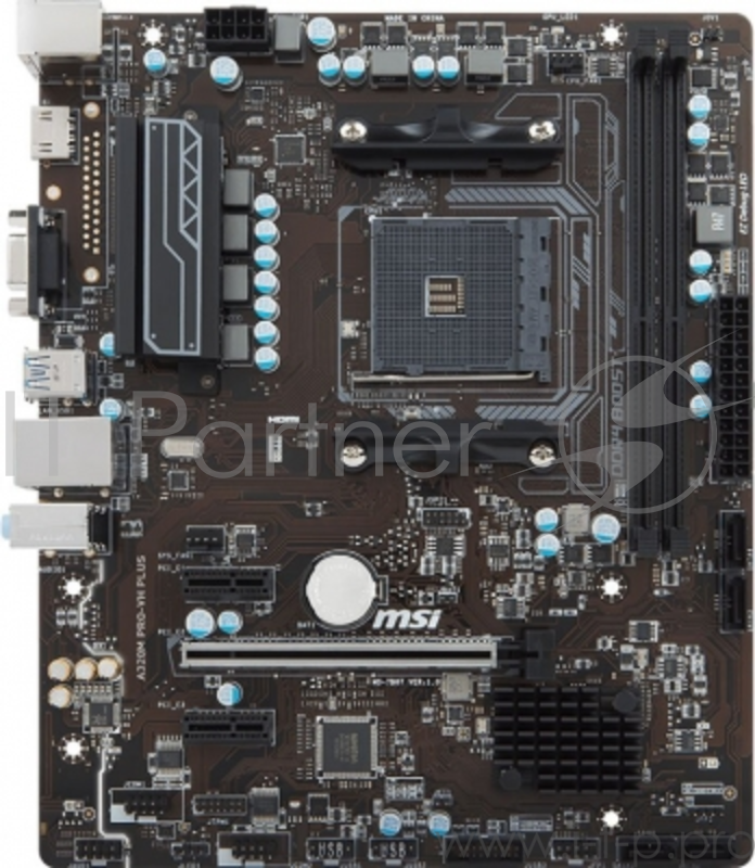 Материнская плата AMD A320 SAM4 MATX A320M PRO-VH PLUS MSI