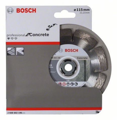 Bosch BOSCH Stf Concrete 2608602196 Алмазный диск 115-22,23