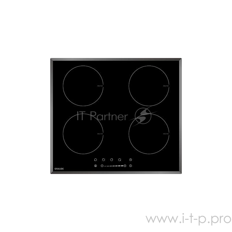 Индукционные варочные панели Graude Индукционные варочные панели Graude/ Индукционная, 590 х 62 х 520 мм, индукционная, Сенсорное управление, Исполнение: facette, 9 ступеней нагрева, Функция таймера, Индикация остаточного тепла, Защита от детей, А
