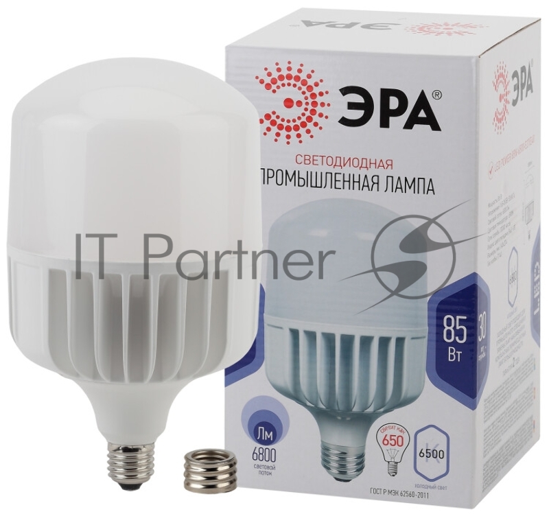 ЭРА Лампа светодиодная LED POWER T140-85W-6500-E27/E40 диод, колокол, хол Б0032088