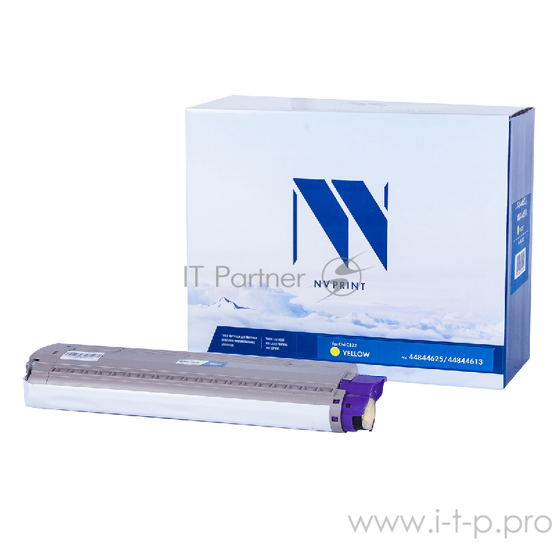 Картридж NVPrint совместимый Oki 44844625/44844613 Yellow для C822 (7300k)